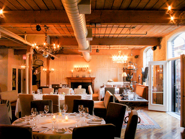 French Restaurant Toronto Elegant Romantic Ambience The Fifth